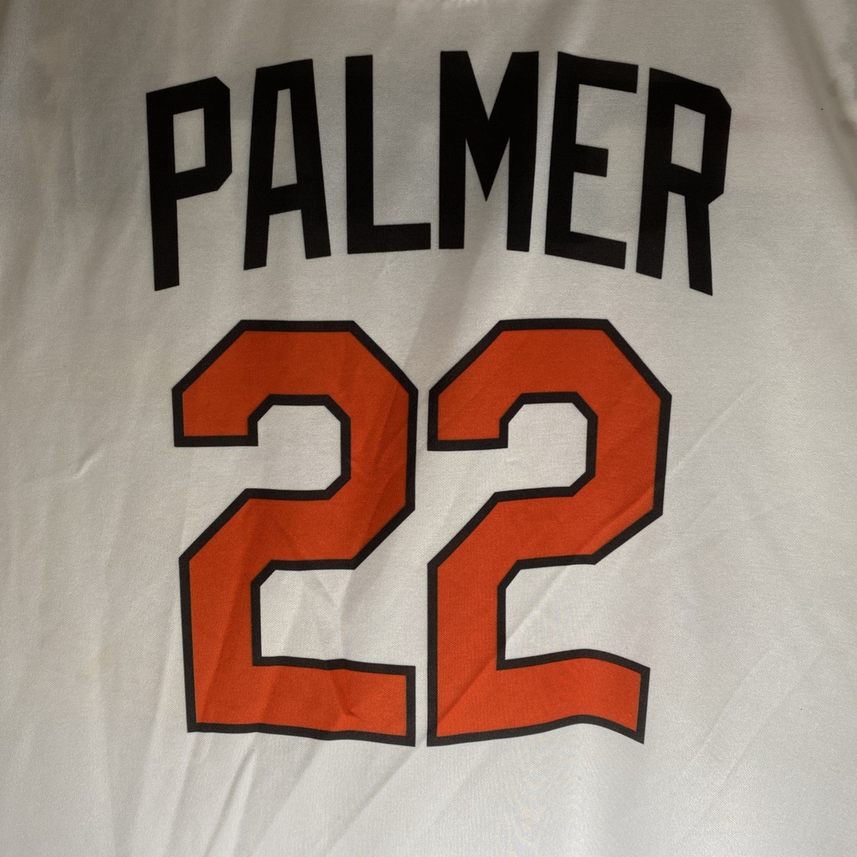 Baltimore Orioles Jersey Men's XL White Jim Palmer #22 SGA