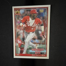 Topps Elly De La Cruz Cincinnati Reds 2026 Series 1 1991 Insert #T91-22