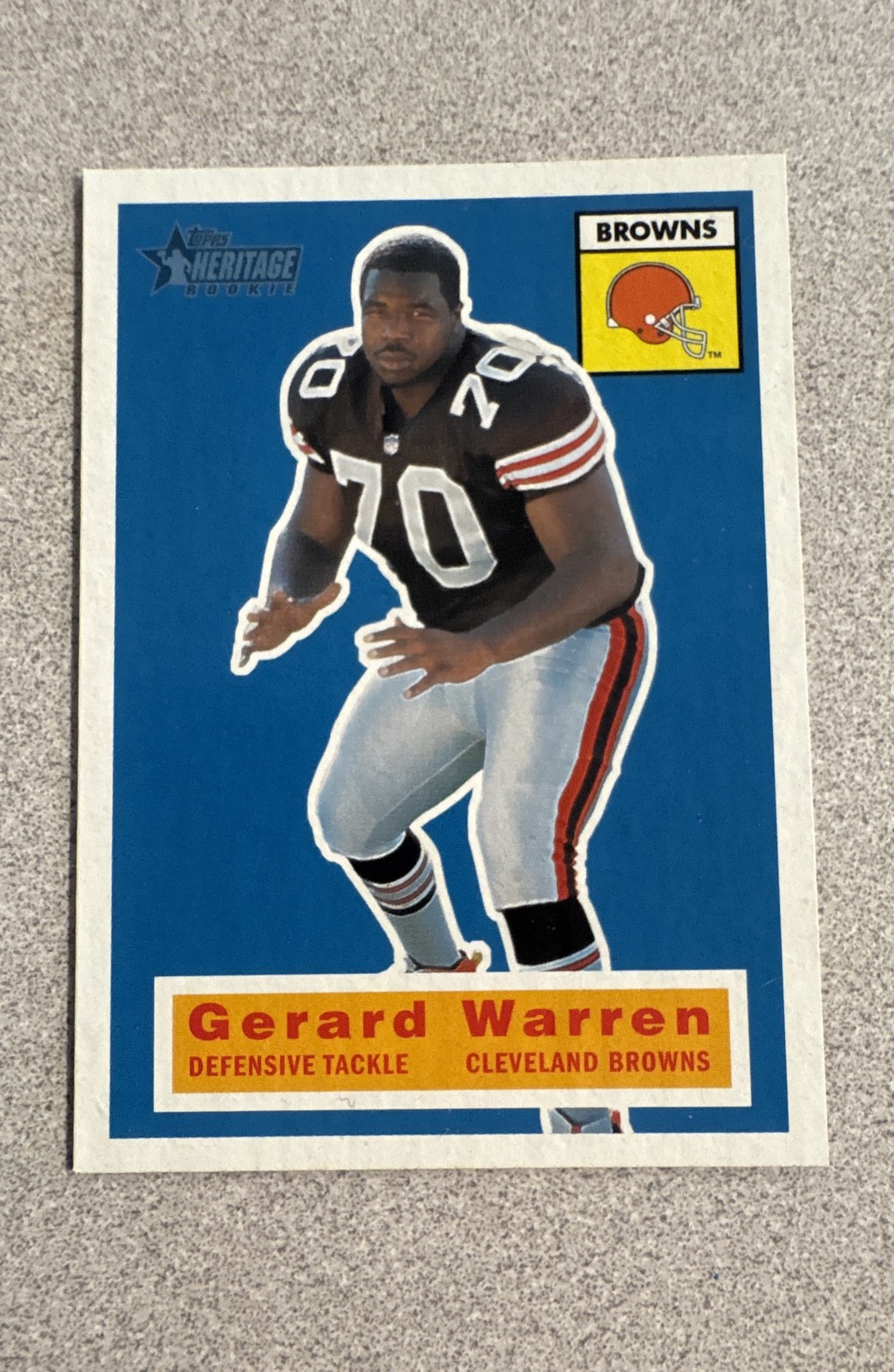 Gerard Warren Topps Heritage #144 Base