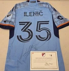 New York City FC MITJA ILENIC Signed Match Used Soccer Jersey 2024 Season BLUE