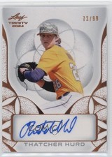 2024 Leaf Trinity Bronze 72/99 Thatcher Hurd #BA-TH1 Auto 0hw6