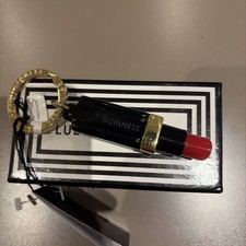 LULU GUINNESS LIPSTICK KEYRING /BAG CHARM in RED & BLACK Brand New & Boxed