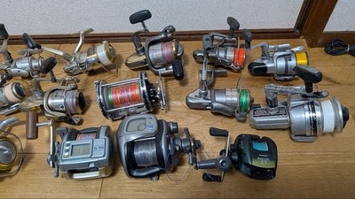 SHIMANO DAIWAスピニングリール14個まとめ売り SHIMANO DAIWA spinning reel 14 pieces bulk sale | eBay