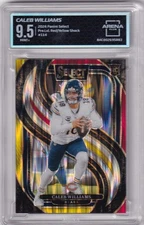 ARENA CLUB 9.5 MINT+ 2024 SELECT PRIZMS RED YELLOW RC CALEB WILLIAMS BEARS GR222