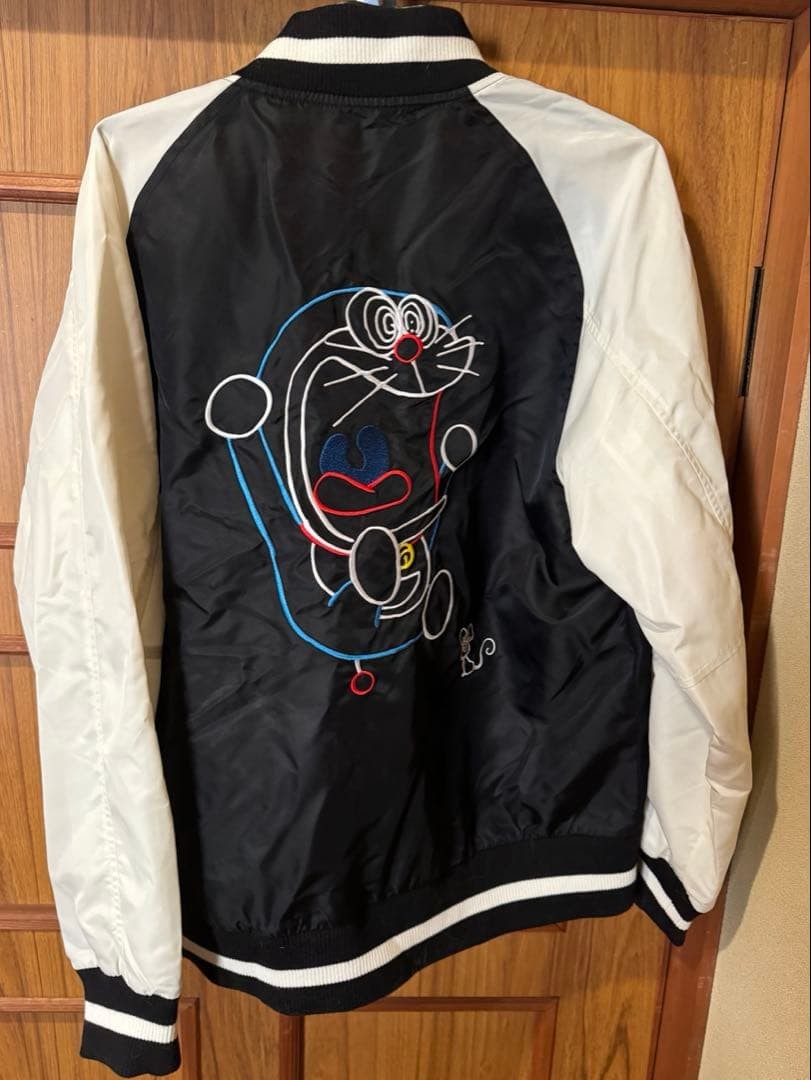 Graniph Doraemon Panic Bomber Jacket Collaboratio… - image 2