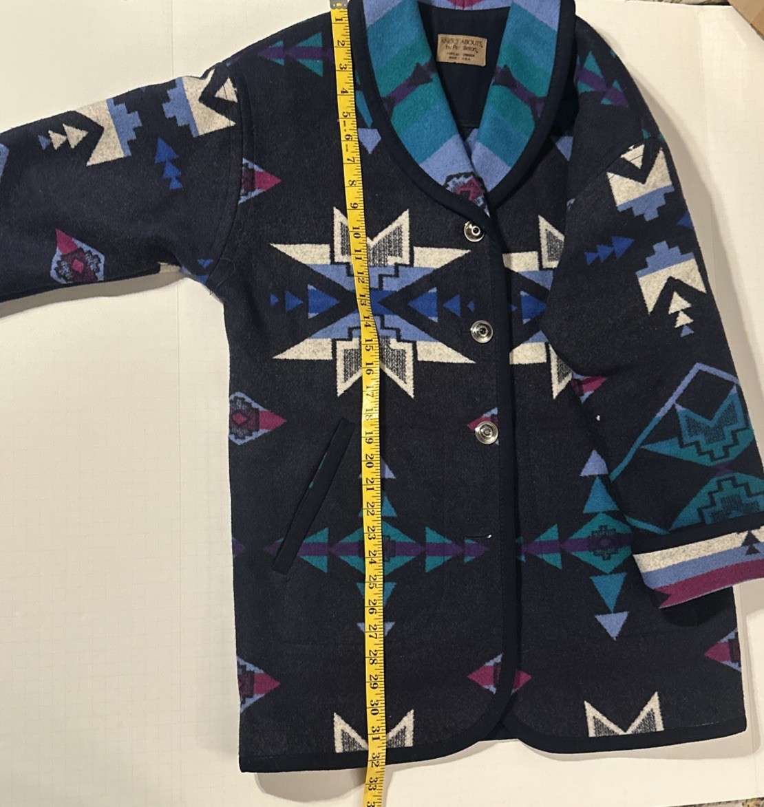 PENDLETON VINTAGE Jacket KNOCKSABOUT Blue Chief J… - image 14