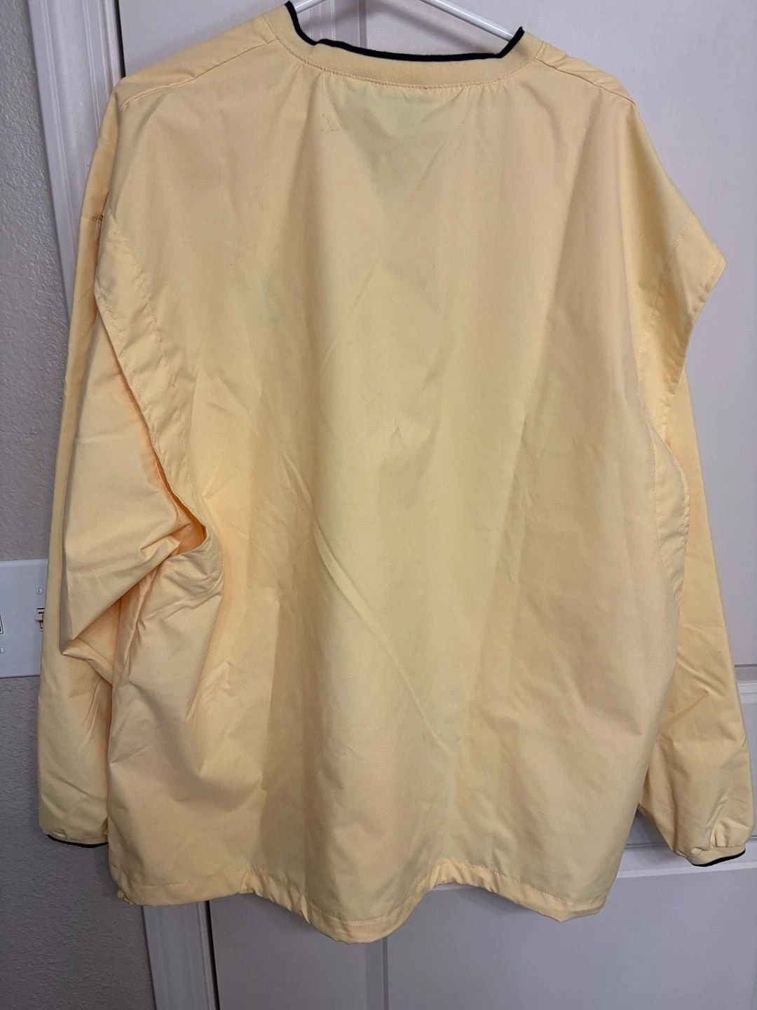 Hartwell USTA Southern Pullover Windbreaker Jacket Yellow L image 2
