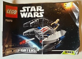 LEGO STAR WARS 75073 Vulture Droid Microfighter Complete Box Retired 2015