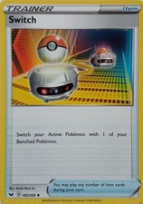 183/202 SWITCH | UNCOMMON | SWORD & SHIELD POKEMON CARD
