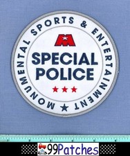 MONUMENTAL SPORTS & ENTERTAINMENT SPECIAL POLICE WASHINGTON DC Shoulder Patch 5E