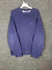 Tommy Hilfiger Blue Men  s XL Relax Fit Sweater