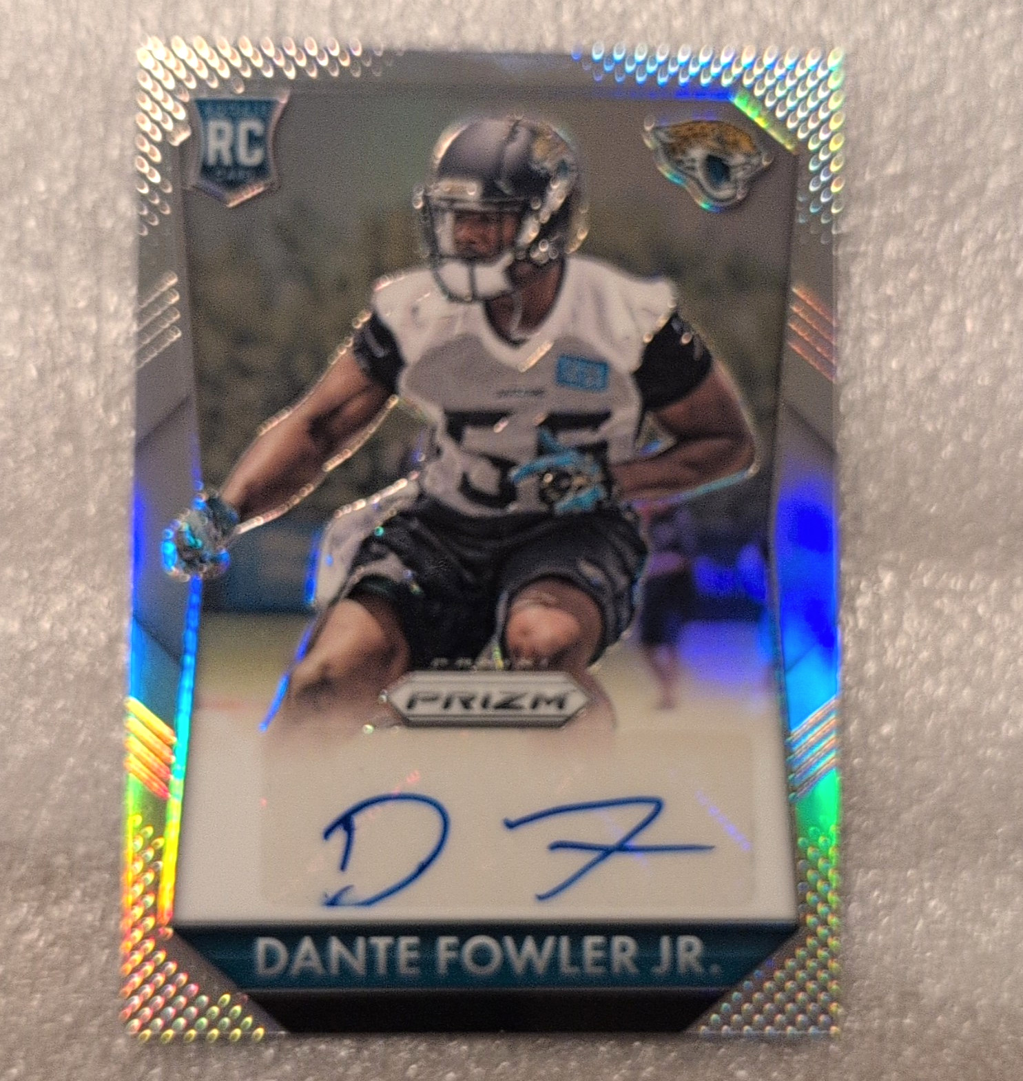 Dante Fowler Panini Prizm Rookie Signatures #RSDFJ Base