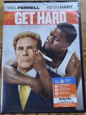Get Hard (DVD, 2015) Will Ferrell Kevin Hart Comedy Movie NEW Sealed