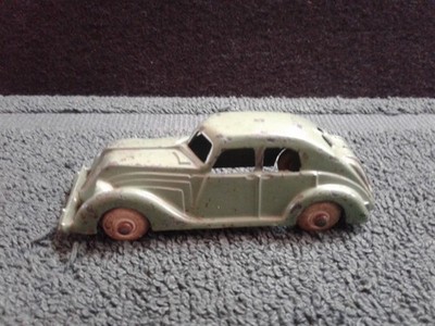 Hubley 1930''s Die Cast Green Packard Sedan 3 1/2'' Toy Car USA
