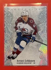 2025-26 Upper Deck Artifacts #82 Artturi Lehkonen Platinum Sparkle. 64/99