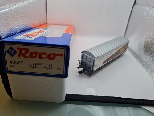Roco Spur HO #46597 Schiebewandwagen MIGROS Chocolat Frey guter Zustand AC OVP  | Zustand: Gebraucht