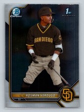 2022 Bowman Chrome #BCP-193 Rosman Verdugo Prospects