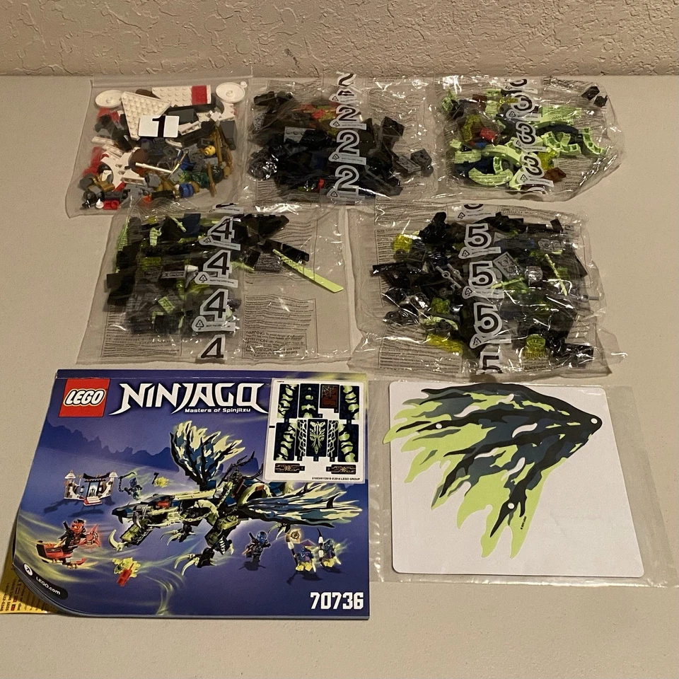LEGO NINJAGO: El Ataque del Dragón Morro (70736) 100% Completo Foto 2 de 4