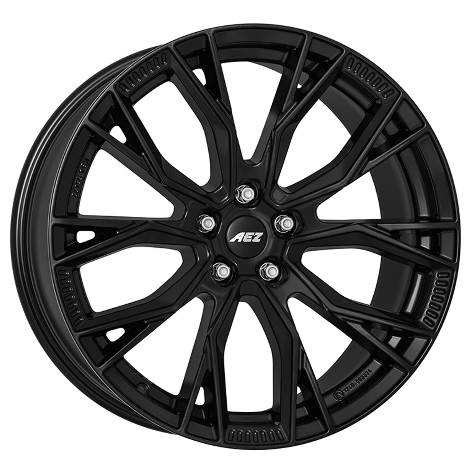 AEZ Wheels Toronto black 8.5Jx20 ET45 5x108 for Volvo EX30 S60 S80 S90 V60 V90 X