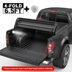 6.5FT Bed 4 FOLD Soft Truck Tonneau Cover For 04-08 Ford F150 Excl 2004 Heritage