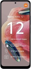 Xiaomi Redmi Note 12 4G Smartphone 128GB Black Duos (Unlocked) Android C Grade