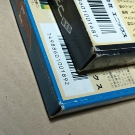 Box theory postcard Dragon Quest 1 and 2 2-book set Famicom