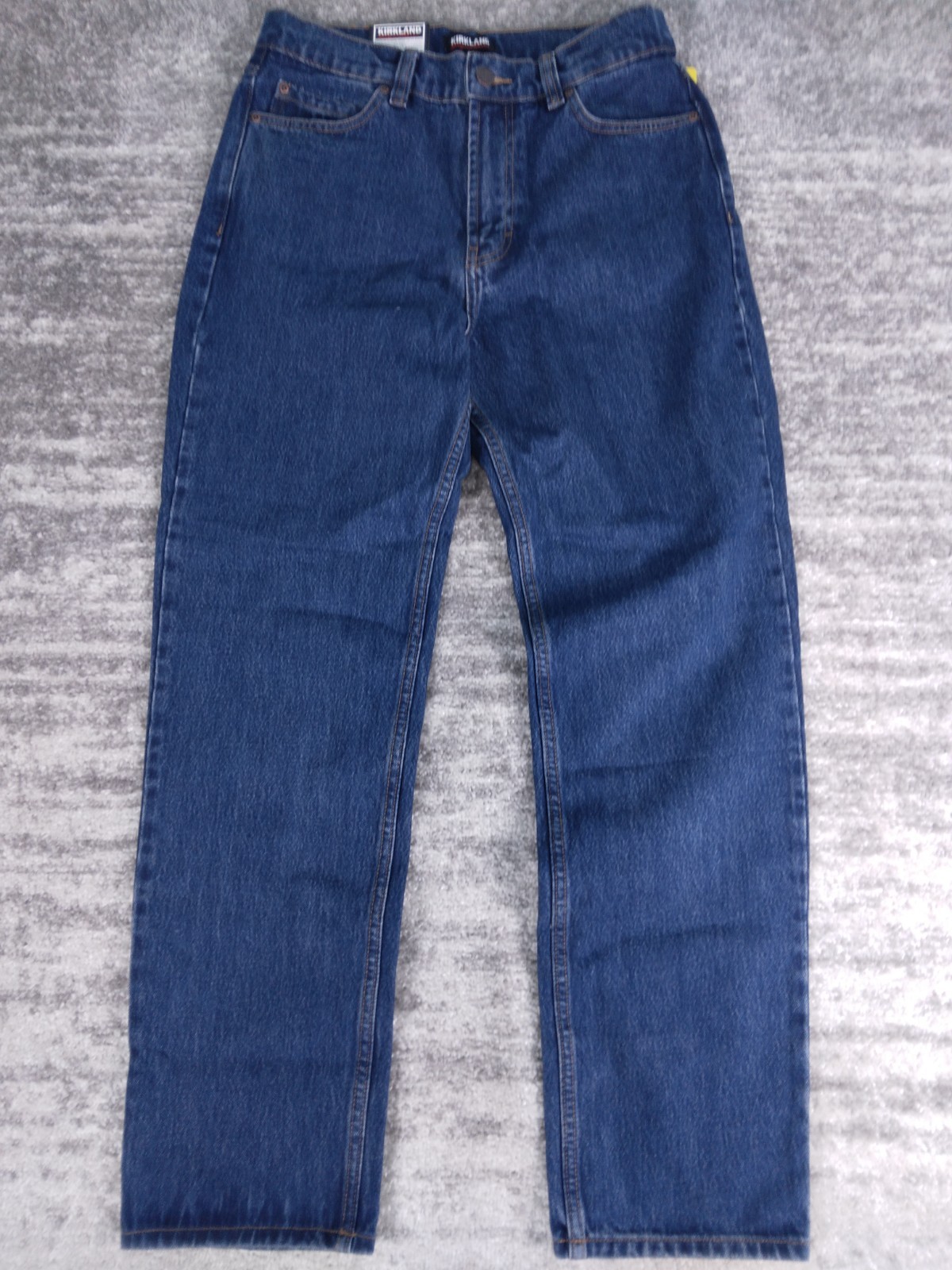 Kirkland Signature Jeans Men's Relaxed Fit Comfort Stretch Denim Pants 32x32
