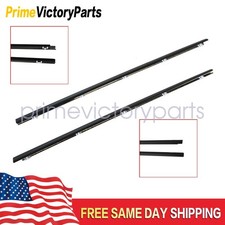 Fits Honda Civic Dx Hatchback 92-95 Window Door Molding Outer Rh Lh Set New Fits Honda Civic Dx Hatchback 92-95 Window Door Molding Outer Rh Lh Set New
