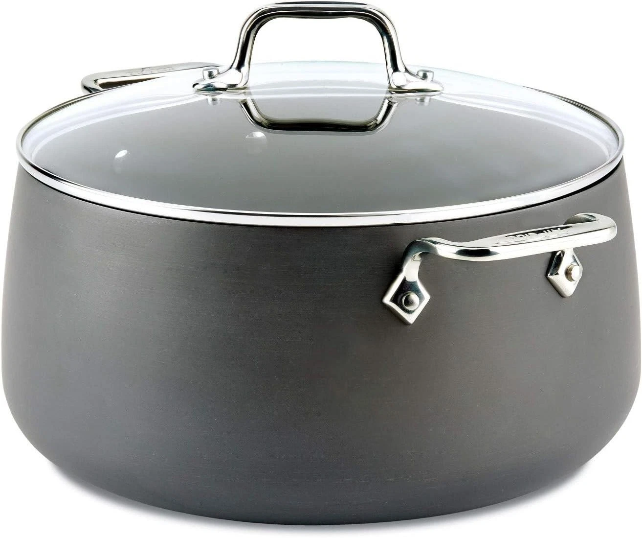 All-Clad HA1 Hard Anodized Nonstick Stockpot 8 Quart Induction Oven Broiler Safe