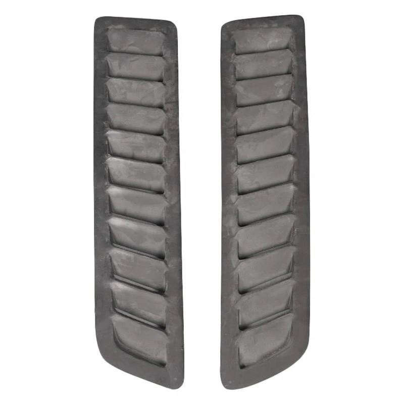 For Ford Mustang 2013-2014 Duraflex GT1 Style Fiberglass Hood Vents Unpainted Foto 3 de 4