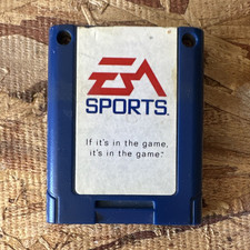 EA Sports Nintendo 64 N64 Memory Card Blue Controller Attachment MPN 8706