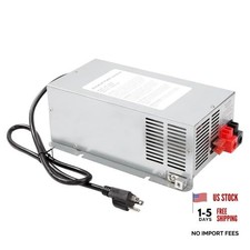 Amp RV Power Converter, 12V 3-Stage Intelligent Charger with Thermal WF-9865-65