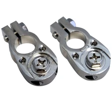 Harmony Audio HA-BT1 Car Audio Battery Terminal Pair (2) 8GA & Ring Terminal New