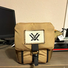 Vortex GlassPak Tan Padded Binocular Case/Bag P400 Mesh Side Pockets