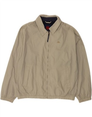 Kappa Herren Bomberjacke UK 40 Large Beige Polyester CP03