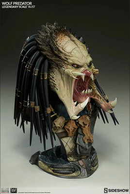 Sideshow Aliens vs Predator 2 Wolf Predator Legendary 1/2 Bust