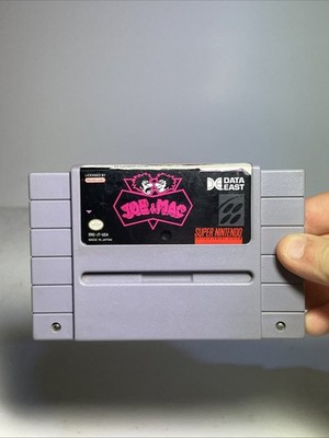 Joe & Mac (SNES, Super Nintendo Entertainment System) Authentic, Tested Read