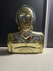 1983 Vintage Star Wars C-3PO Gold Action Figure Storage Case ROTJ Kenner