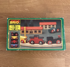 Vintage BRIO Passenger Train 33317 Accessory For Wooden Railway w/ Original Box