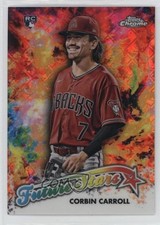 2023 Topps Chrome Logofractor Edition Future Stars Corbin Carroll #FS-7 19zn