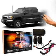 Remote Start Keyless Entry Kit For 2003-2006 GMC Sierra 3500 - Semi-Plug-n-Play