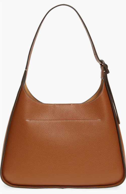 Tory Burch Miller Leather Small Hobo/Crossbody Bag/Shoulder Bag Light Umber-$498 thumbnail 15