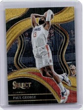2023-24 Panini Select Paul George Courtside Gold Glittler Case Hit SSP #214