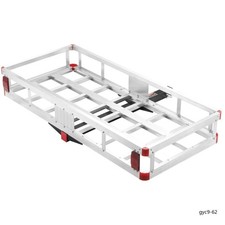 Aluminum 500 lb Hitch Cargo Carrier 47"x20"x6" 2" Receiver Foldable Outdoor
