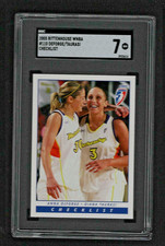 2005 WNBA RITTENHOUSE  HOF DIANA TAURASI ,DEFORGE  SGC 7 NR MT POP 3