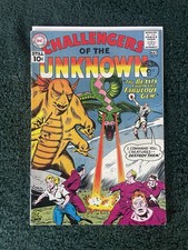 DC Comics Challengers of the Unknown #19  Bob Brown  May 1961) Silver Age VF