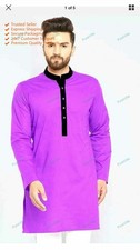 Mens Kurta Mens Art Cotton Wedding Wear Mens Short Kurta Cotton Dress Kurta Shir