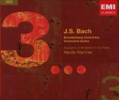 VARIOUS BACH Bach: Brandenburg Concertos; Orchestral Suites 3 CD Box * NEW*rfcd8