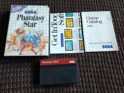 Phantasy Star (Sega Master System) RPG Adventure Game 1988 