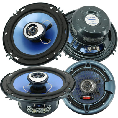 4x New Gravity 6.5'' inch 2Way 920 Watts Coaxial Car Speakers CEA Rated- 230 EACH